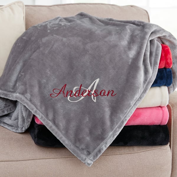 Image of Customized blankets starting at $50.00