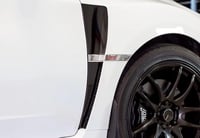 Image 1 of Upper and Lower Side Fender Vent Vinyl Decal Inserts 