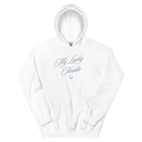 Image 4 of THE LUCKY HOODIE - BLUE 