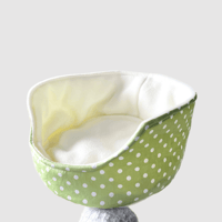 Cuddle Cup | Green Polkadot