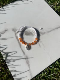Image 2 of Orange Crystal Evil Eye 