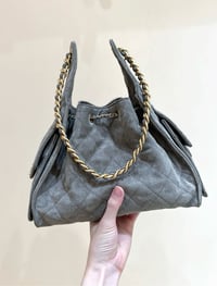 Image 12 of CC Suede Drawstring Hobo