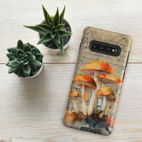 Image 7 of Beautiful Orange Mushroom Fungi Mycology Watercolor Tough case for Samsung®