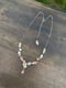 Image of Oregon White Oak Leaf Mixed Metal Zircon Necklace