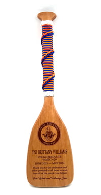 Image 4 of USCG Cutter Boat Ship Crest Paddle
