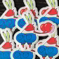 Image 1 of Krabs Sticker