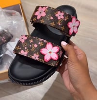 Image 1 of LV Cherry Blossom Slides