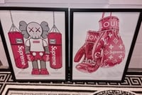 BOXING PRINT SET