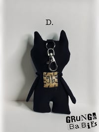Image 9 of Black Cat Grunge Baby Bag Charms