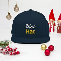 Image 1 of Nice Hat Snapback Hat