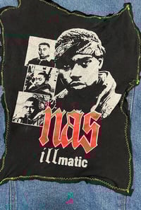 Image 3 of illmatic Nas denim vest 