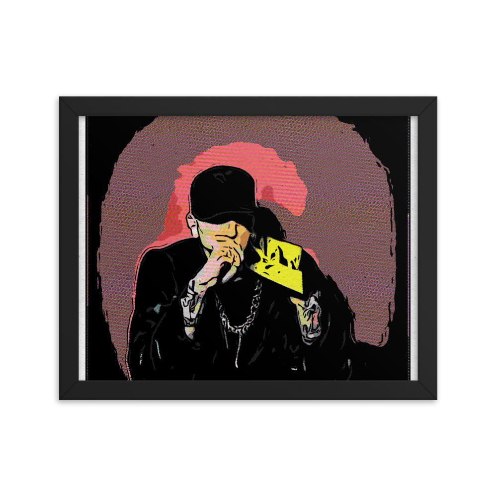 ZEN EXP - Eminem Framed photo paper poster