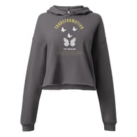 Image 1 of Women Transformation Crop Hoodie