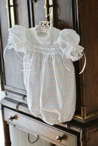 Image 9 of Dotted Swiss ‘Sutherland’ Heirloom Collection 