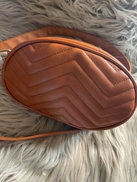 Image 1 of Brown Belt Bag