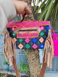 Image 5 of Mini city bag tribal Orangey