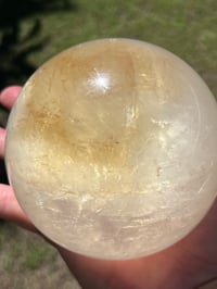 Image 10 of Large Calcite Sphere With Rainbows #2828
