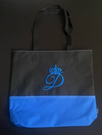 Image 1 of Last "D" Logo Royal Blue Tote Bags (Embroidered)