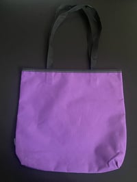 Image 3 of Last "D" Logo Purple Blue Tote Bags (Embroidered)