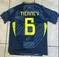 Image 1 of Signed Kieran Tierney Scotland Shirt 