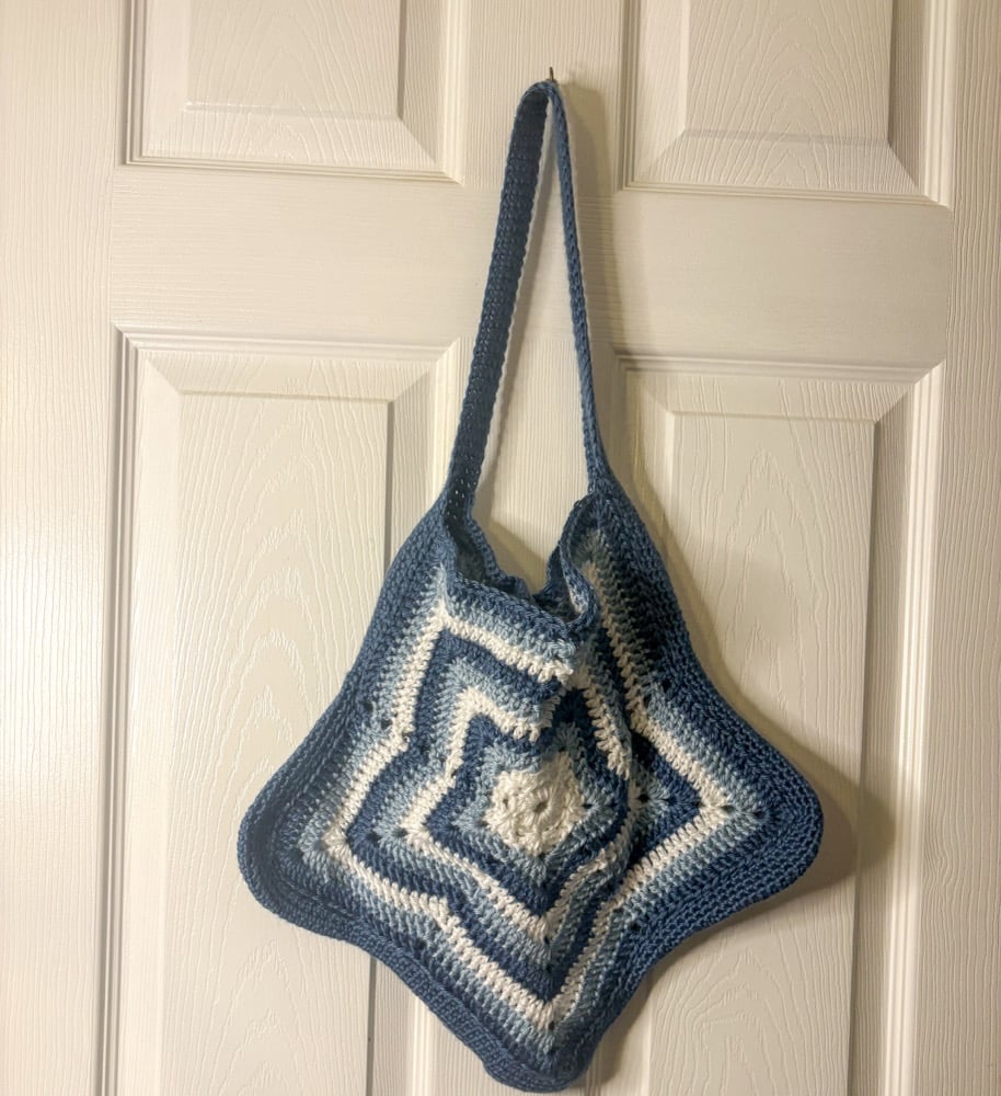Image of Light Blue Star Bag