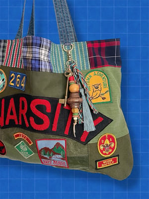 Image of VARSITY CAMP TOTE - RED