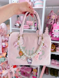 Image 1 of Kitty Pink Christmas Purse Chain