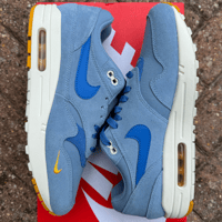 Image 3 of Nike Air Max 1 Premium 'Mini Swoosh Work Blue' 875844-404 (2018) | UK 7.5