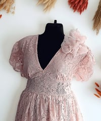 Image 2 of Photoshoot dress | Cassie | size M | lace | maternity  photo props