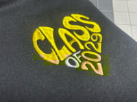 Image 6 of Class Of 2029 Embroidered hoodie Or Sweatshirt / Custom Colors