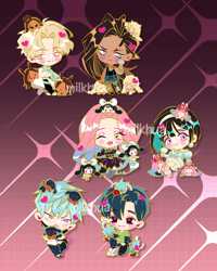 Image 1 of ALNST chibi: bunnies  [pre order]
