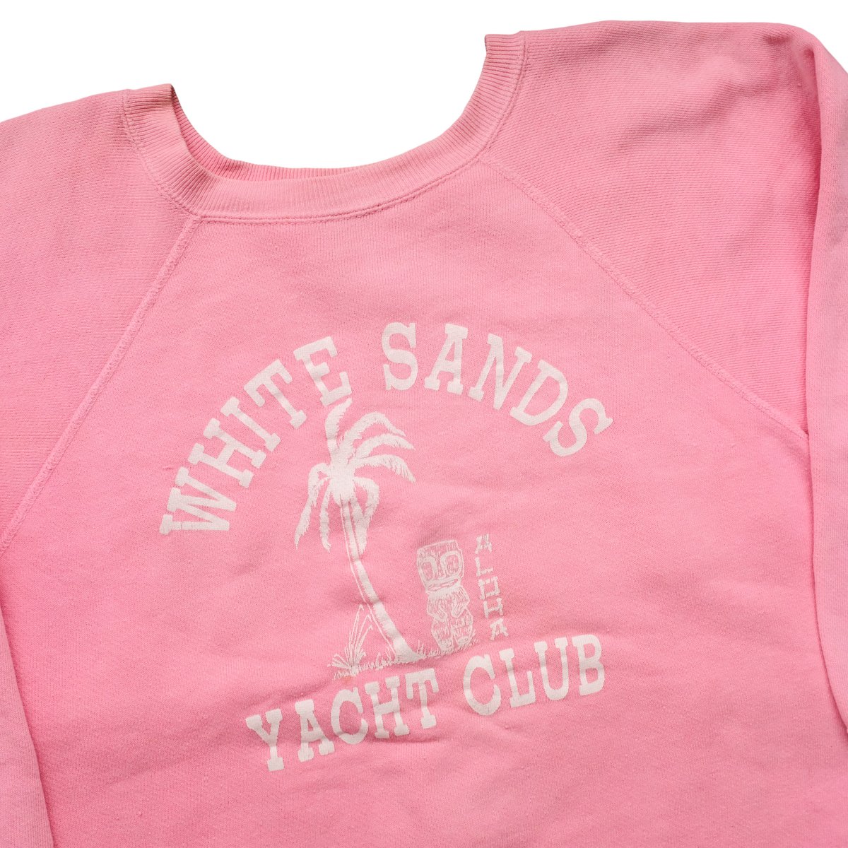 Image of Vintage 50s/60s Baby Pink Yacht Club Sweatshirt