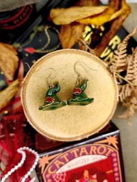 Image 5 of Kolczyki wiedźmowe kapelusze 