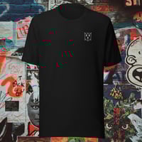 Image 2 of Black Castle T-Shirt - Black / Red / White