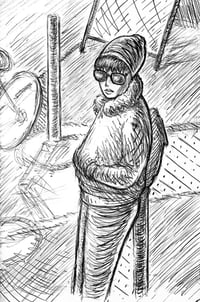 Kensington Market series - Pencil Drawing #01