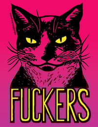 Image 1 of Fuckers (Multicolor Sticker)