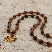 Image 1 of Spiral Sun Necklace