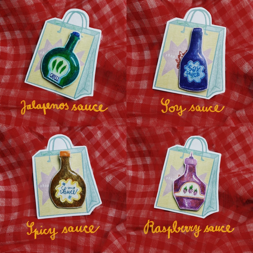 Image of CONDIMENTS pins