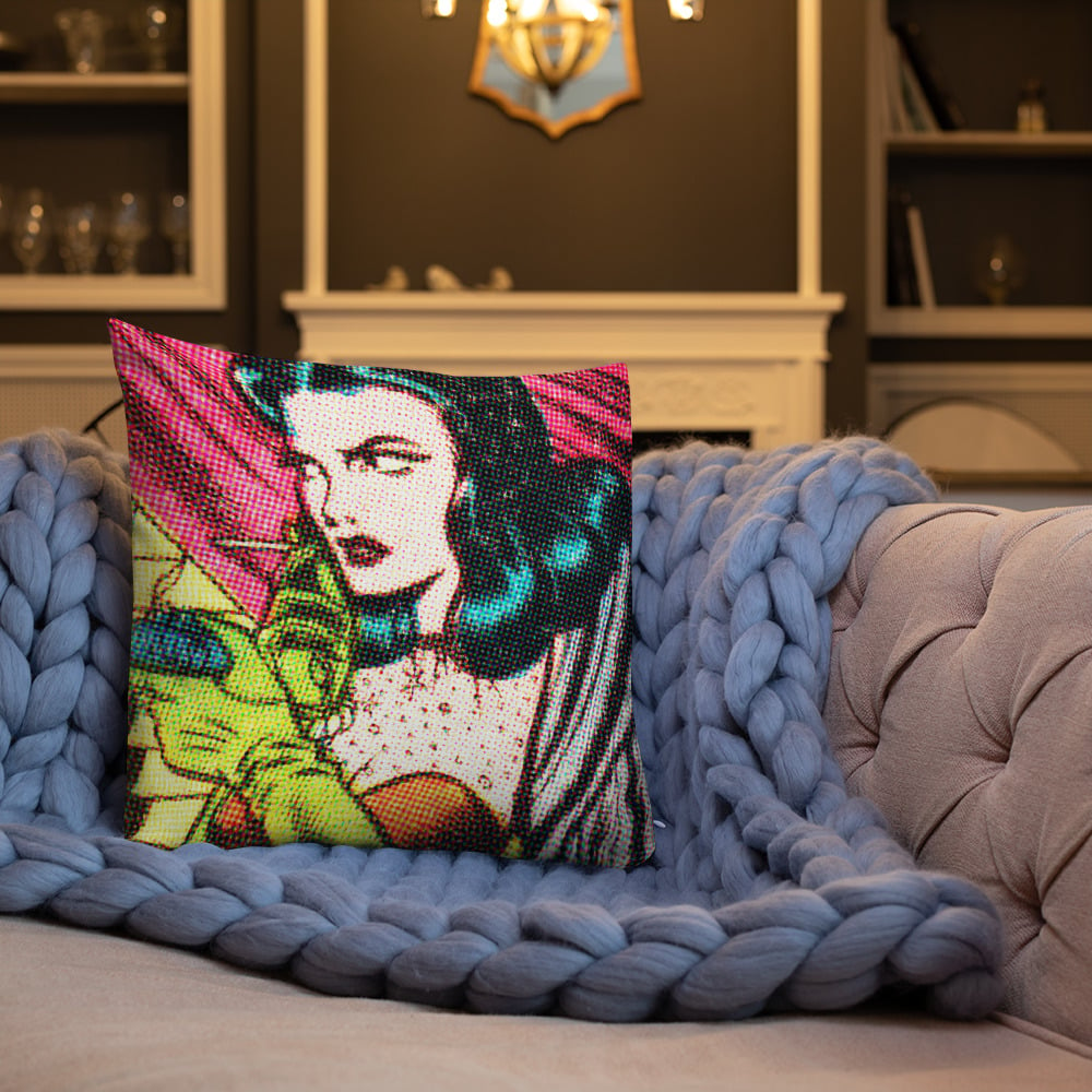 Ava - ComicStrip Cushion / Pillow
