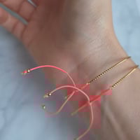 Image 5 of Bracelet jonc doré fin