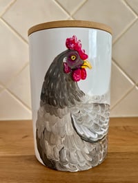 Image 3 of Chicken Ceramic Canister