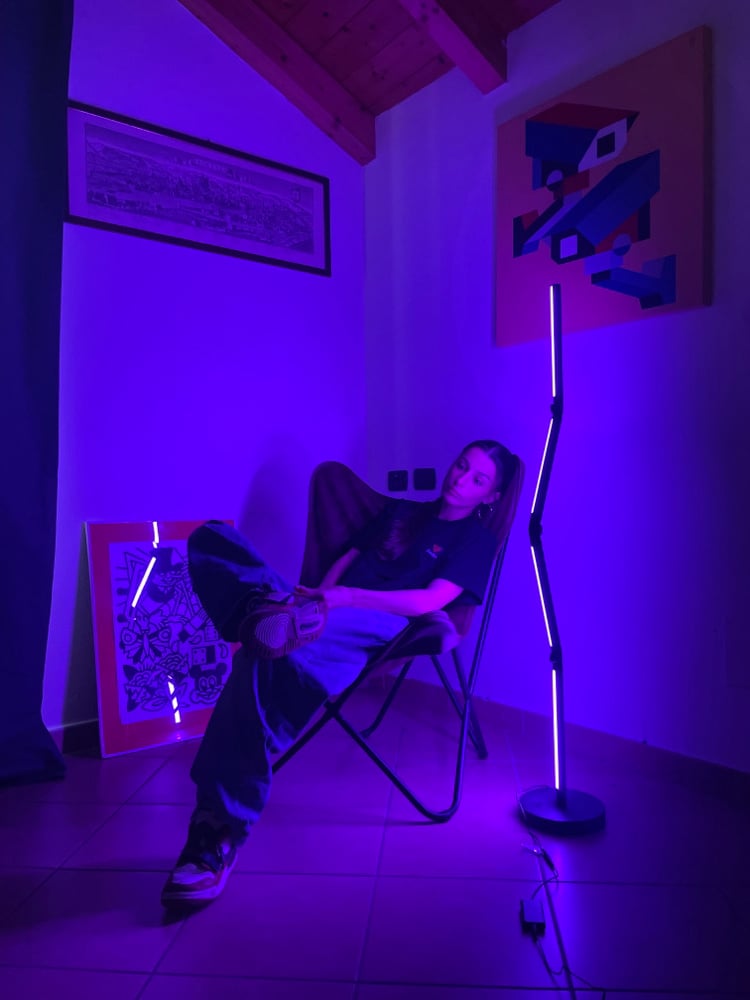 CUORE OVERSIZE TEE / black Image 4