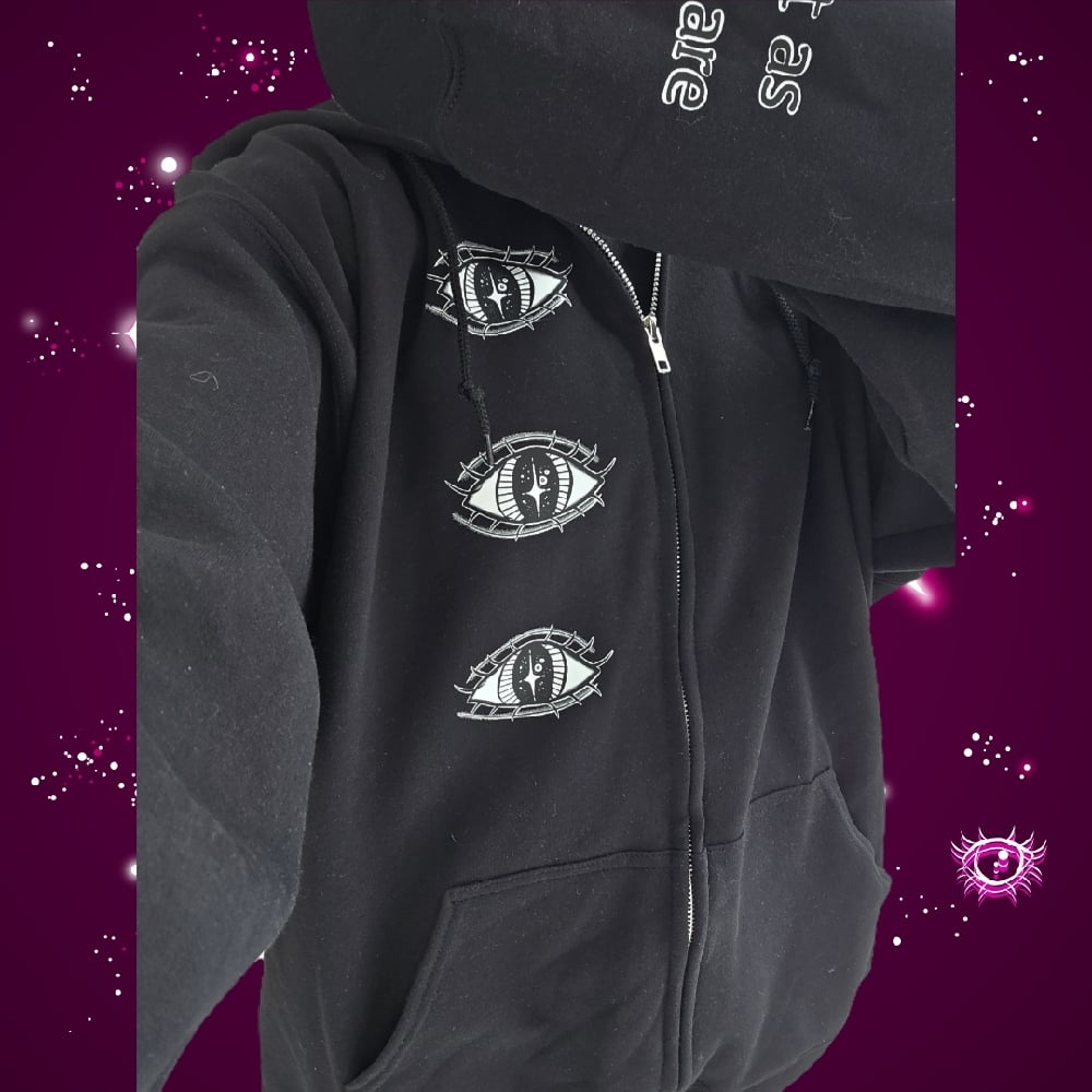 Image of You are whole just as you are zip up hoodie