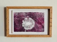 Image 3 of Dandelion clock woodcut prints 