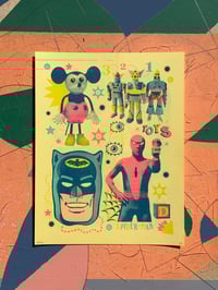Image 1 of Risograph Toys - yellow cream
