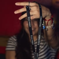 Image 2 of Too High Lanyard (Black)