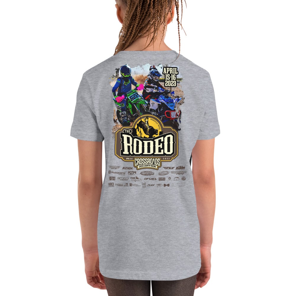 Image of 2023 CRXC THE RODEO EVENT SHIRT (YOUTH)