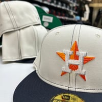 Image 1 of New Era 59Fifty Chrome Navy  🍊 
