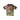 XL Adult Combed Cotton Tee in Bright Spiral Ice Dye