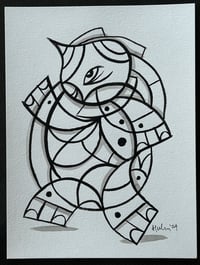 Image 1 of Ink & Brush Sketch O